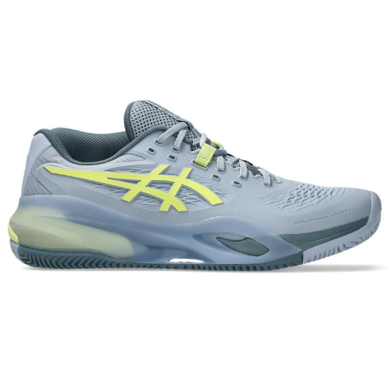 Asics GEL-RESOLUTION X CLAY Tennissko Herre Grå