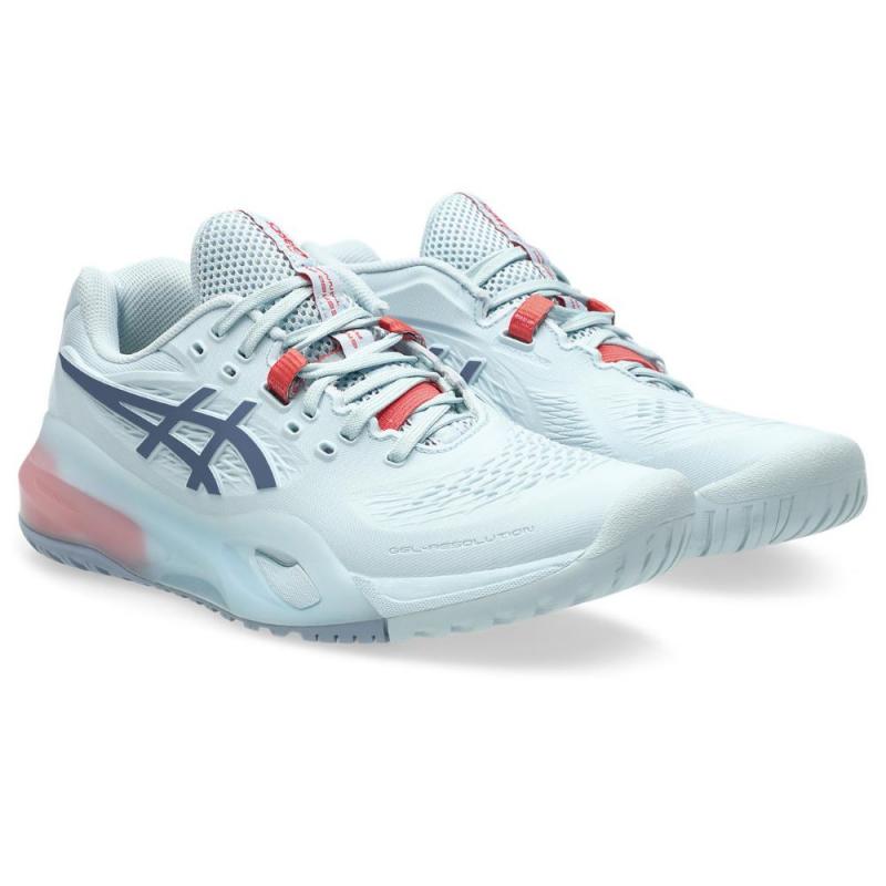 Asics Gel-Resolution X Allcourt Tennissko Dame lys blå - Bilde 2