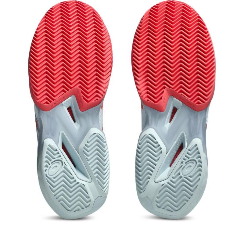 Asics Solution Speed FF4 Tennissko Grus Dame - Bilde 5