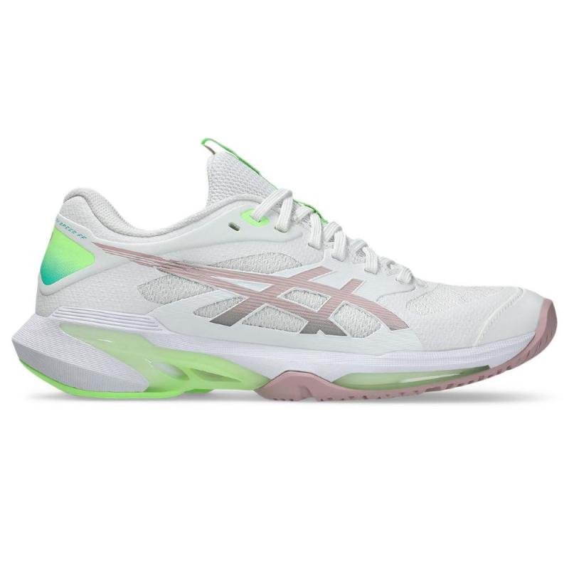Asics Solution Speed FF 4 Dame Allcourt Hvit