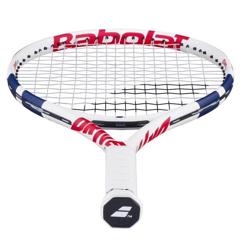 Babolat Drive JR 24 inch tennisrackert til Barn hvit/blå/rød - Bilde 3