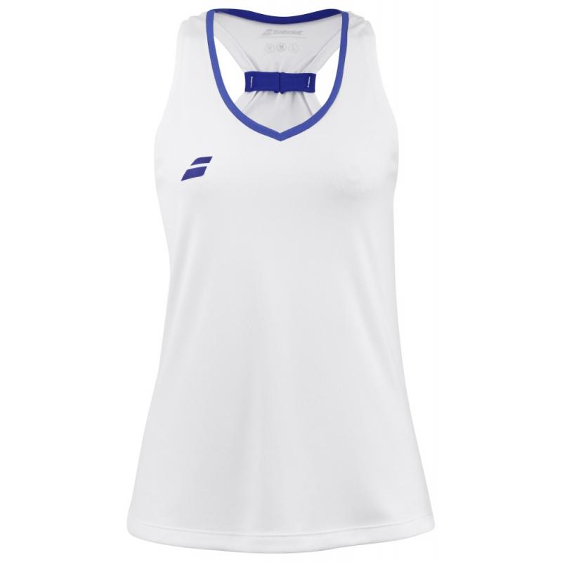 Babolat Play Tank Top Jente Hvit