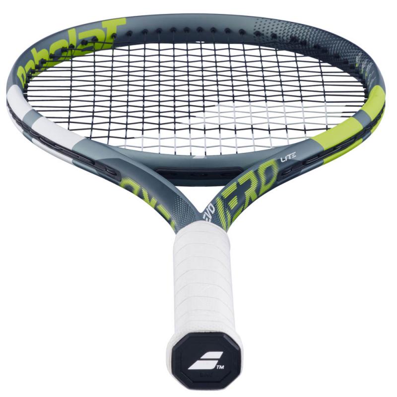Babolat EVO Aero Lite 100 Gen2 Tennisracket Grå/gul - Bilde 3