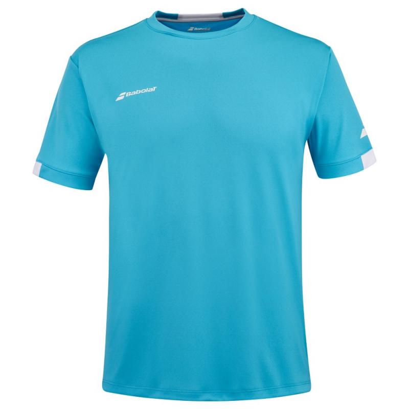 Babolat Play Crew Neck T-Skjorte Blå