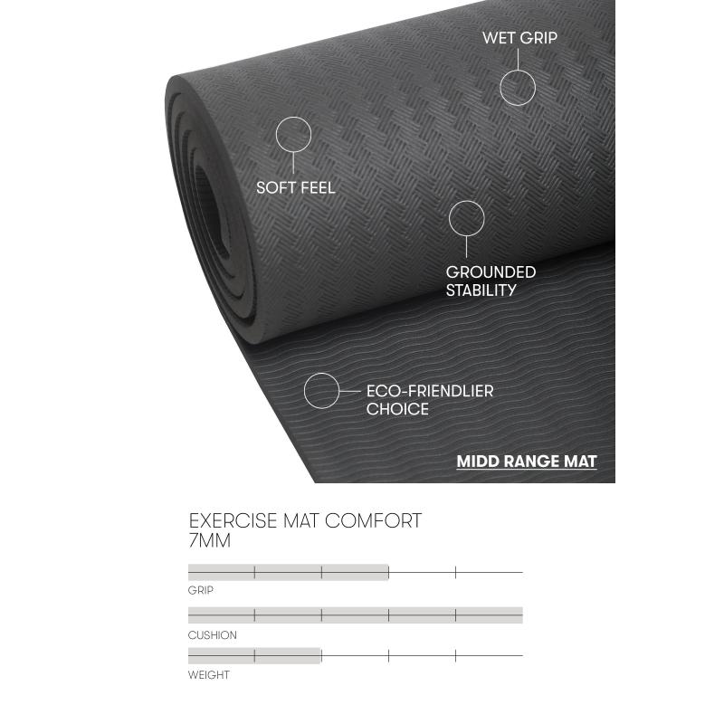 Casall Casall Exercise Mat Comfort 7mm 53302 Vinderen Sport 4