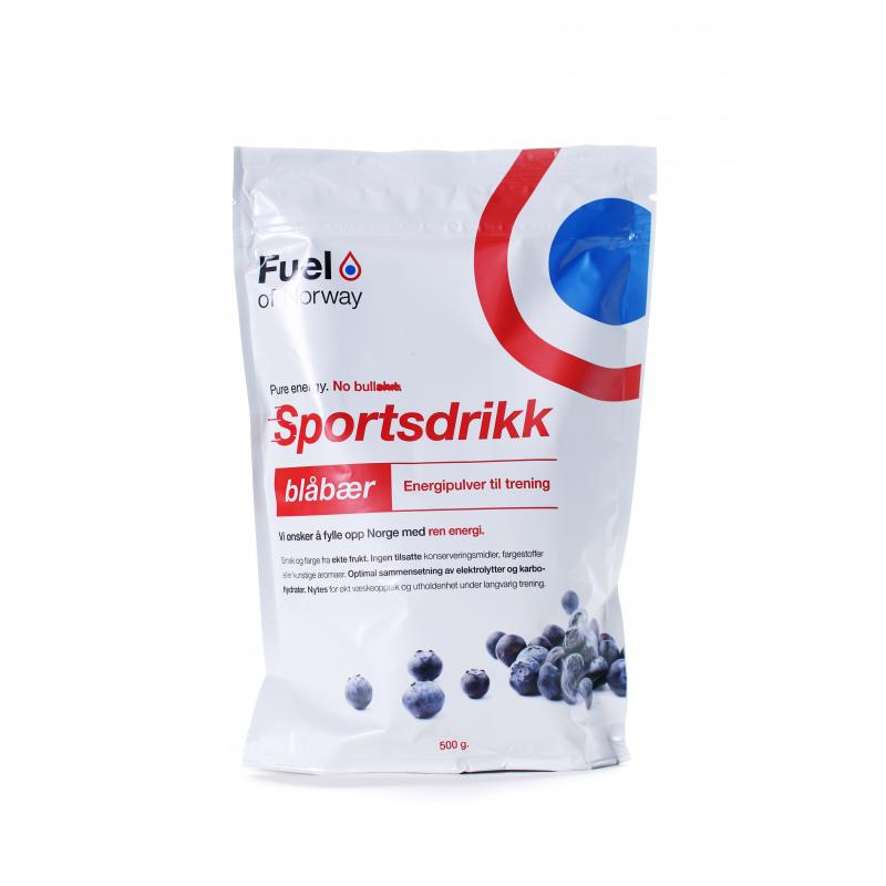 Fuel of Norway Fuel of Norway Sportsdrikke 0,5kg blåbær 5001 Vinderen Sport 1