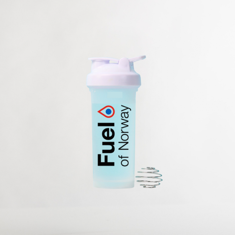 Fuel of Norway Shaker 0,6L hvit kork 2062 Vinderen Sport 1