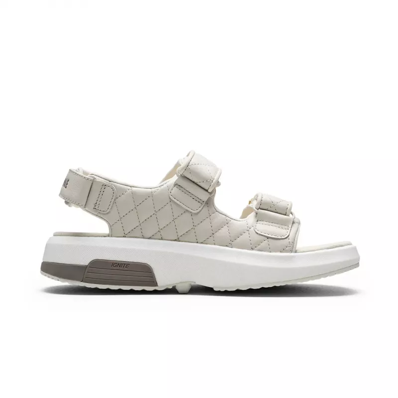 GAITLINE Haven LX Sandal Skinn Hvit - Bilde 4