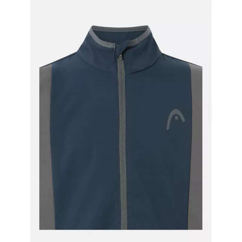 Head Club 25 Treningsjakke Junior Navy/Hvit - Bilde 3