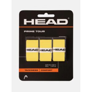 Head Prime Tour Overgrip Gult Grep til Tennis og Padel