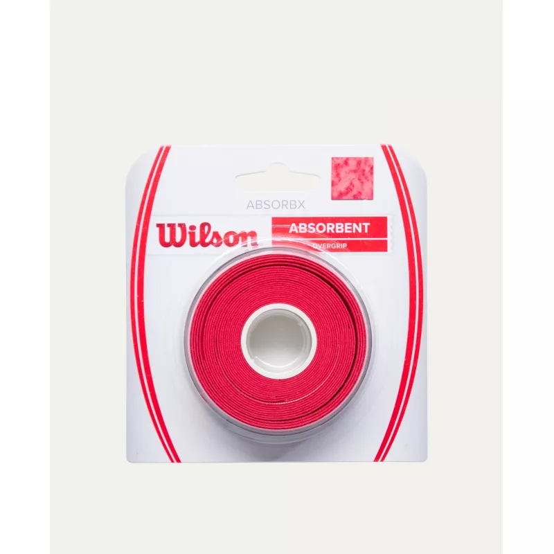 Wilson AbsorbX Ovregrip Rød