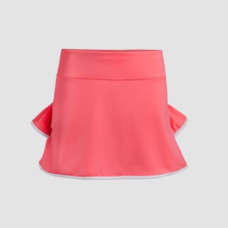 KokoRebel Tennis Skjørt med Rysjer Jente Rosa