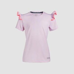 KokoRebel T-Skjorte med  Rysjeermer Jente Rosa