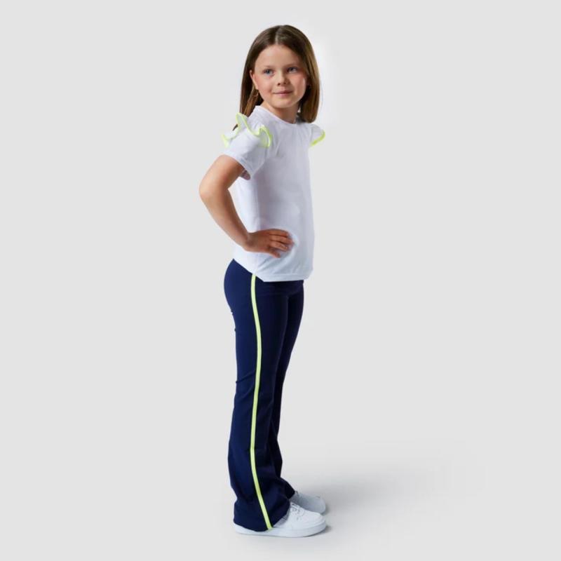 KokoRebel Yogabukse med stripe i siden Jente Nay - Bilde 5