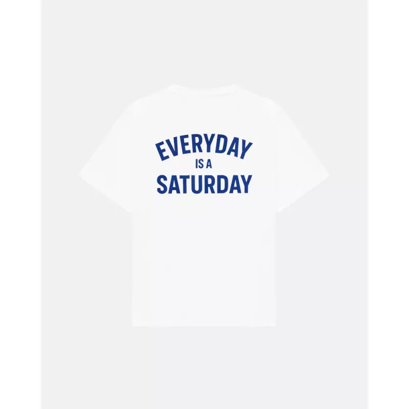 Nibbi Wind Saturday T-Skjorte Hvit - Bilde 2