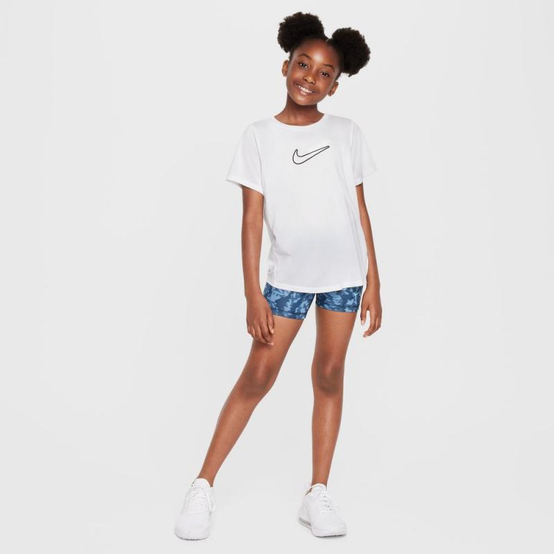 Nike One T-skjorte Jente Hvit - Bilde 4