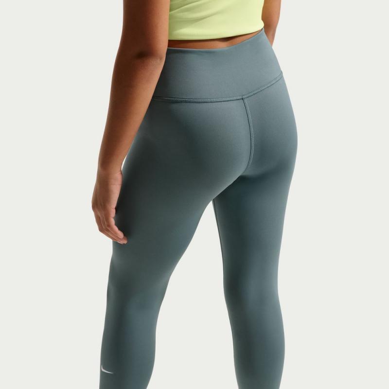 Nike One Dri-Fit Tights Jente Grønn - Bilde 4