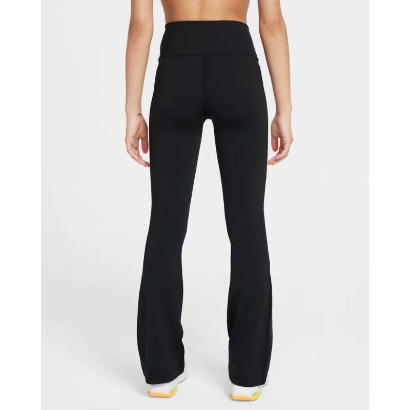 Nike One tight flare, slengbukse svart - Bilde 2