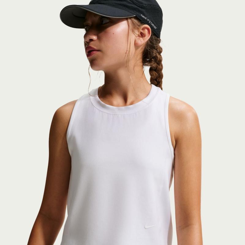 Nike Mavn Dri-Fit Singlet Jente Hvit