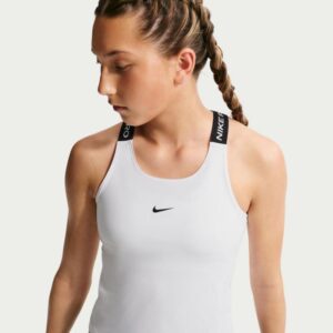 Nike Pro Singlet Jente Hvit