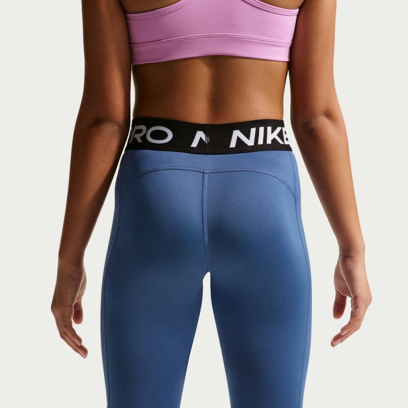 Nike Pro Tights Jente Blå - Bilde 4