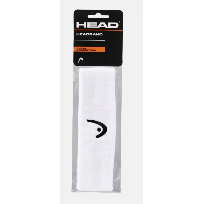 Head Headband Svettebånd Hvit