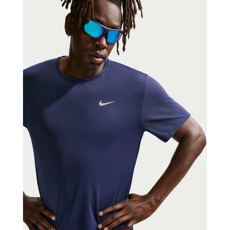 Nike Miler Dri-Fit T-Skjorte Navy - Bilde 2