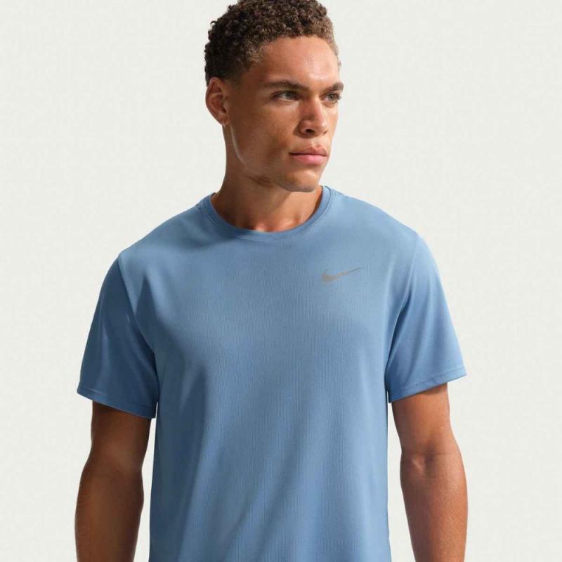 Nike Miler Dri-Fit T-Skjorte Blå - Bilde 3