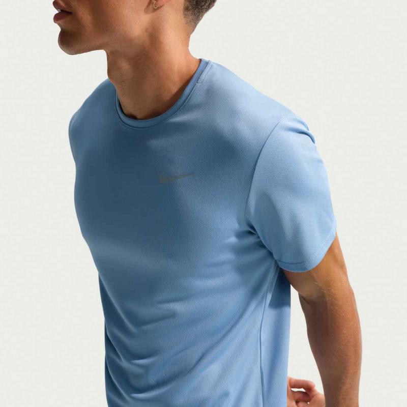 Nike Miler Dri-Fit T-Skjorte Blå - Bilde 4