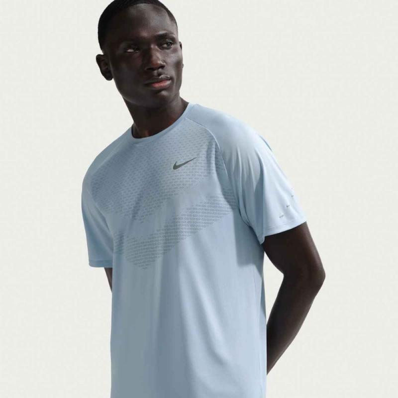 Nike  Stride Dri-Fit T-Skjorte Herre Lys blå