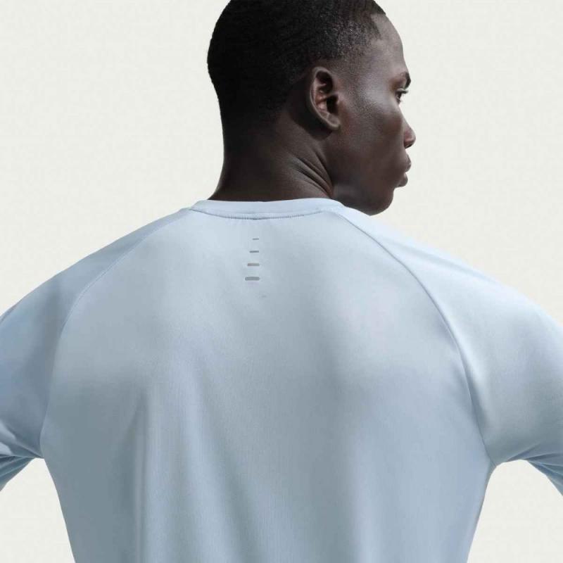 Nike Stride Dri-Fit T-Skjorte Herre Lys blå - Bilde 2