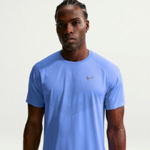 Nike Stride Dri-Fit T-Skjorte Herre Blå