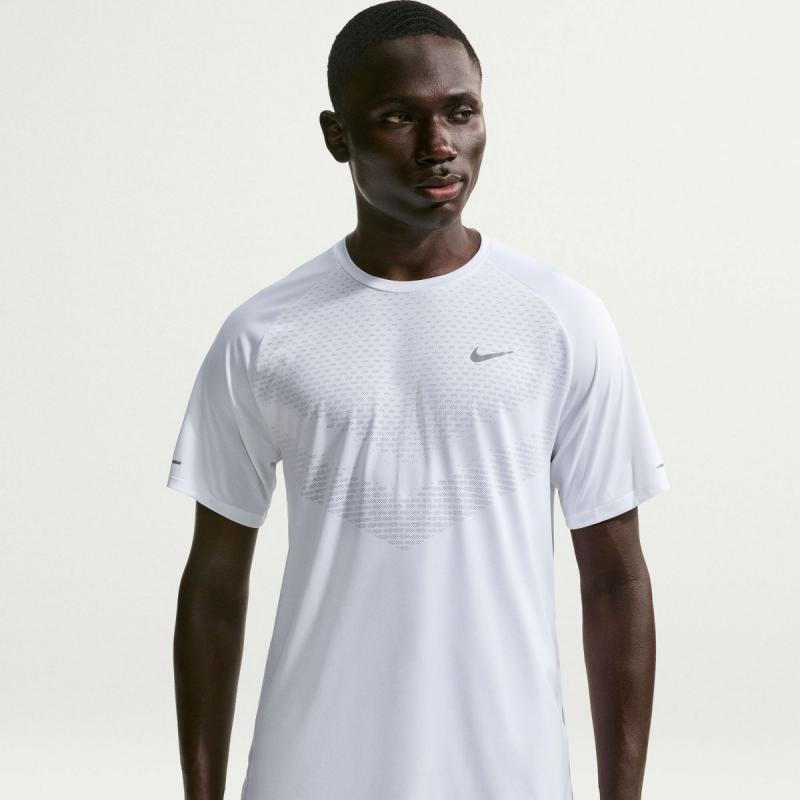 Nike Stride Dri-Fit T-Skjorte Herre Hvit