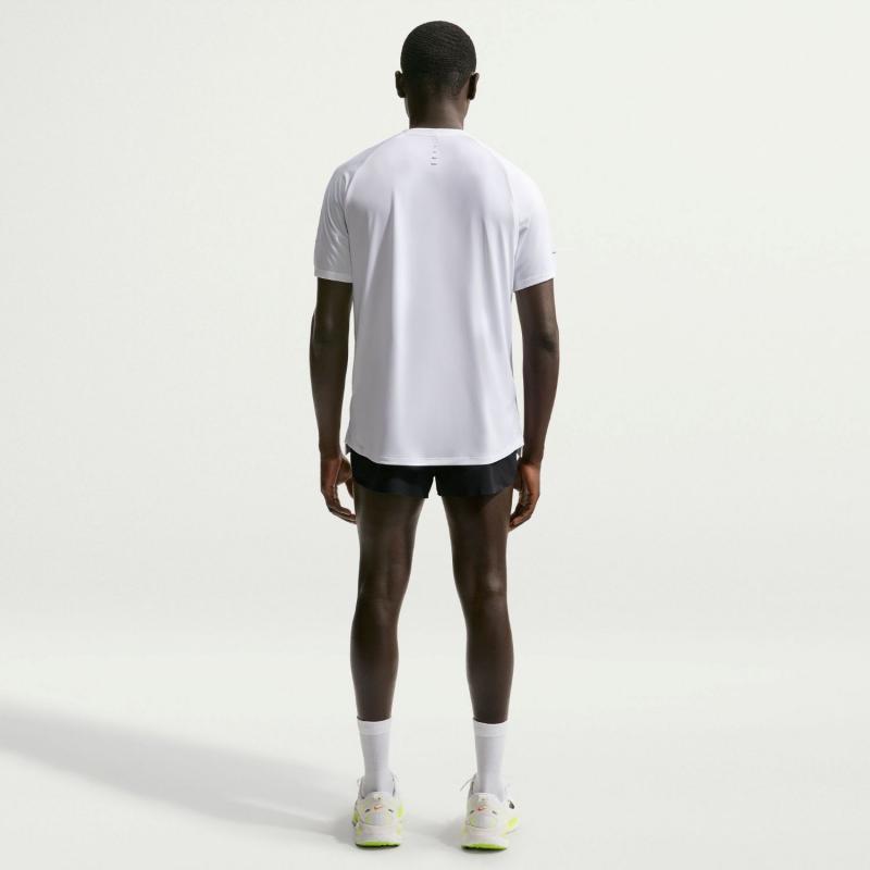 Nike Stride Dri-Fit T-Skjorte Herre Hvit - Bilde 3