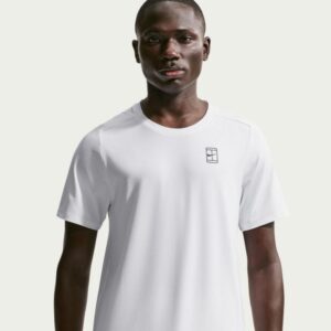 Nike NikeCourt Advantage Dri-Fit T-skjorte Herre Hvit