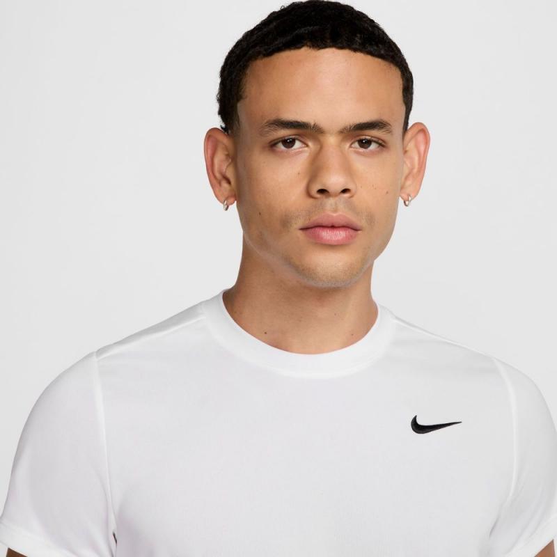 Nike NikeCourt Victory Dri-Fit T-Skjorte Herre Hvit