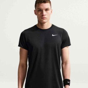 Nike NikeCourt Victory Dri-Fit T-Skjorte Herre Sort