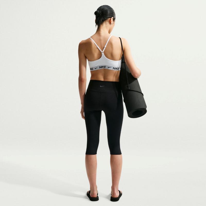 Nike Indy Light Support Bra Dame Hvit/Sort - Bilde 3