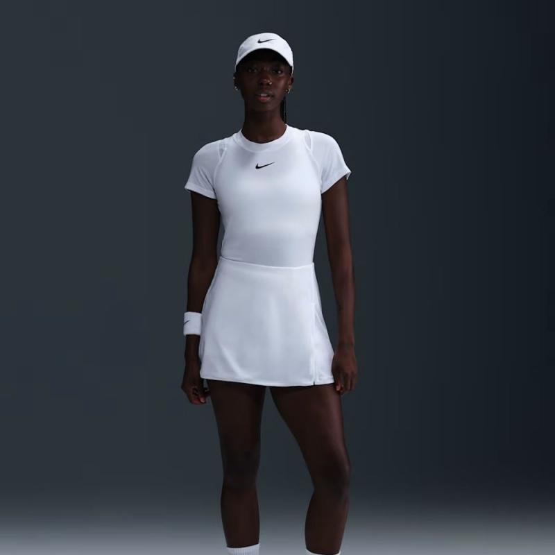 Nike Court Victory Dri-fit Skjørt Dame Hvit