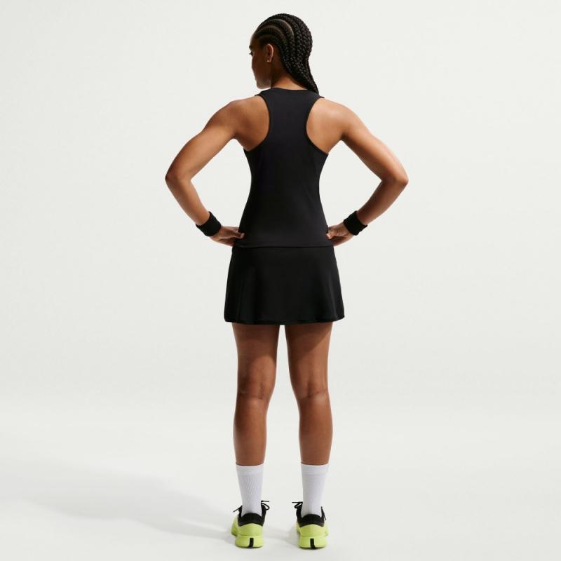 Nike Court Victory Dri-fit Skjørt Dame Sort - Bilde 4