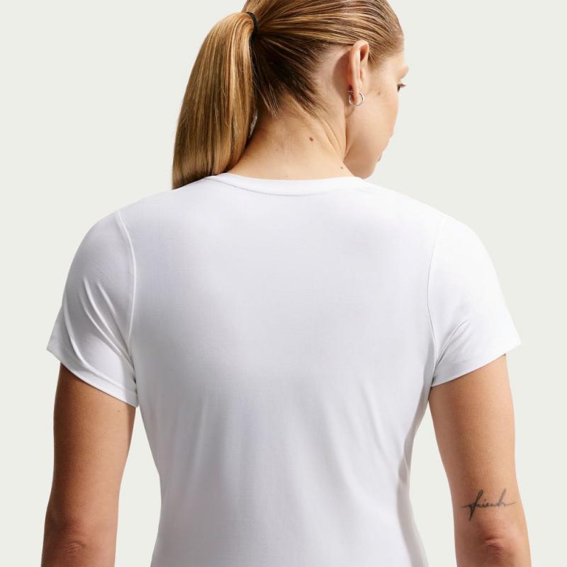 Nike Court Victory Drifit T-Skjorte dame Hvit - Bilde 2
