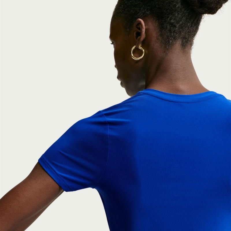 Nike Court Victory Drifit T-Skjorte dame Konge Blå - Bilde 4