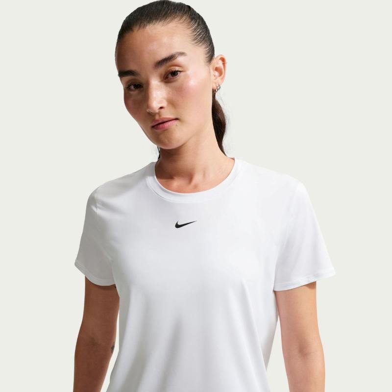 Nike One Classic Dri-Fit T-skjort Dame Hvit