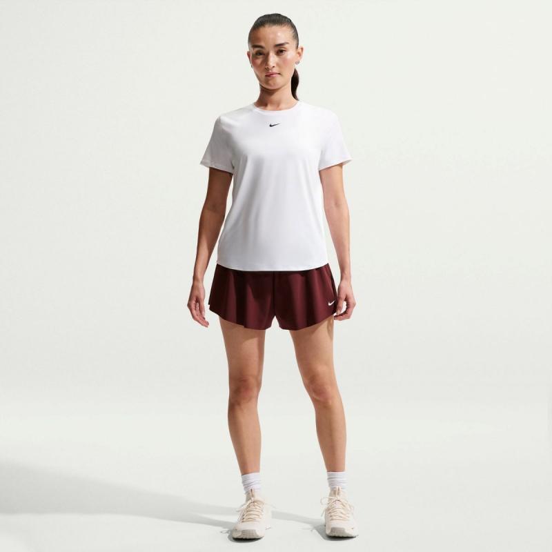 Nike One Classic Dri-Fit T-skjort Dame Hvit - Bilde 2
