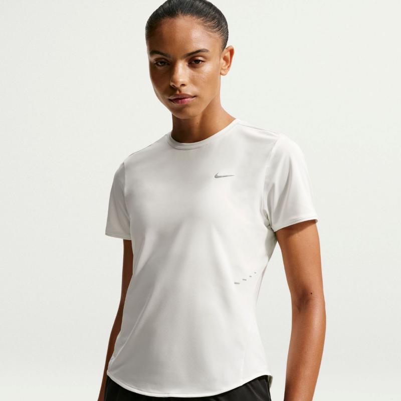Nike Swift Dri-Fit Kortermet Trøye Dame Hvit