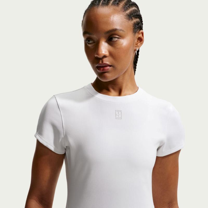 Nike Court Advantage T-skjorte Dame Hvit