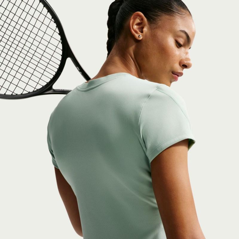 Nike Court Advantage T-skjorte Dame Grønn - Bilde 5