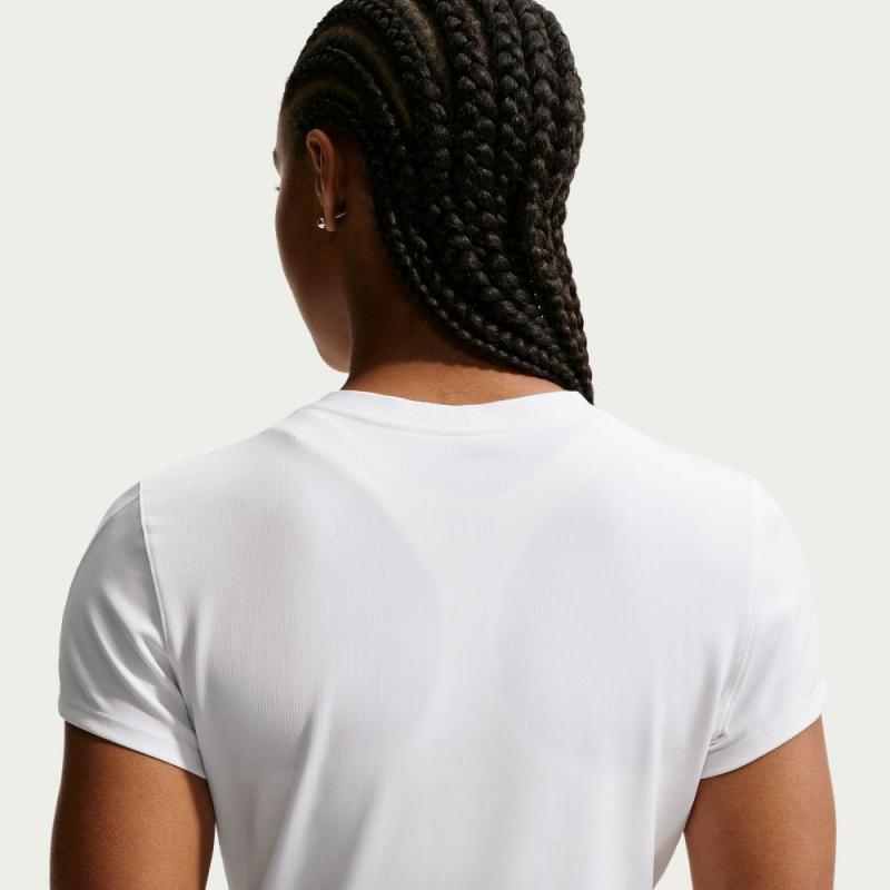 Nike Court Advantage T-skjorte Dame Hvit - Bilde 5