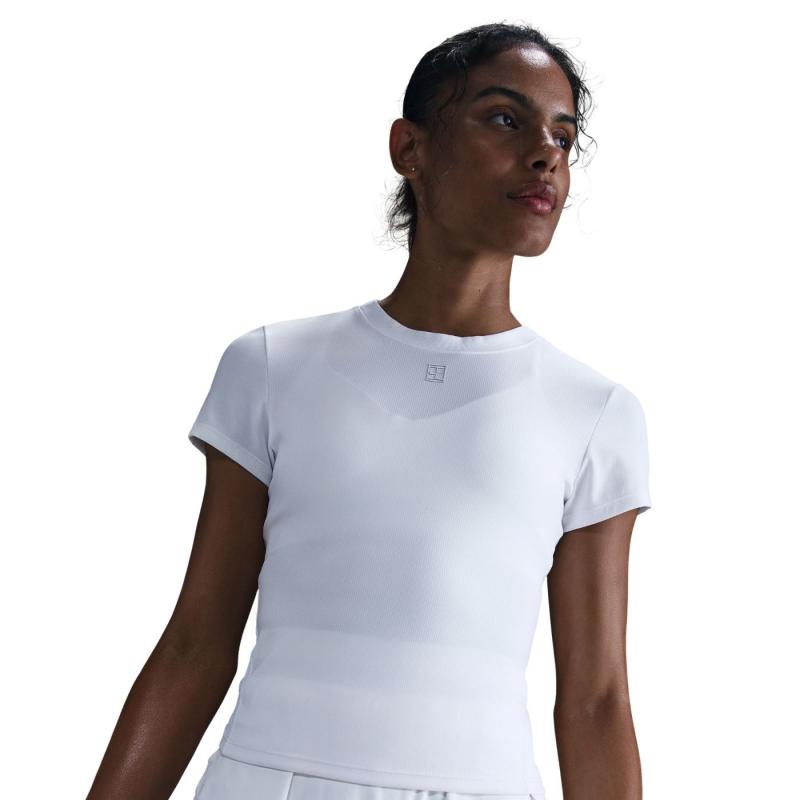 Nike Court Advantage T-skjorte Dame Hvit - Bilde 6