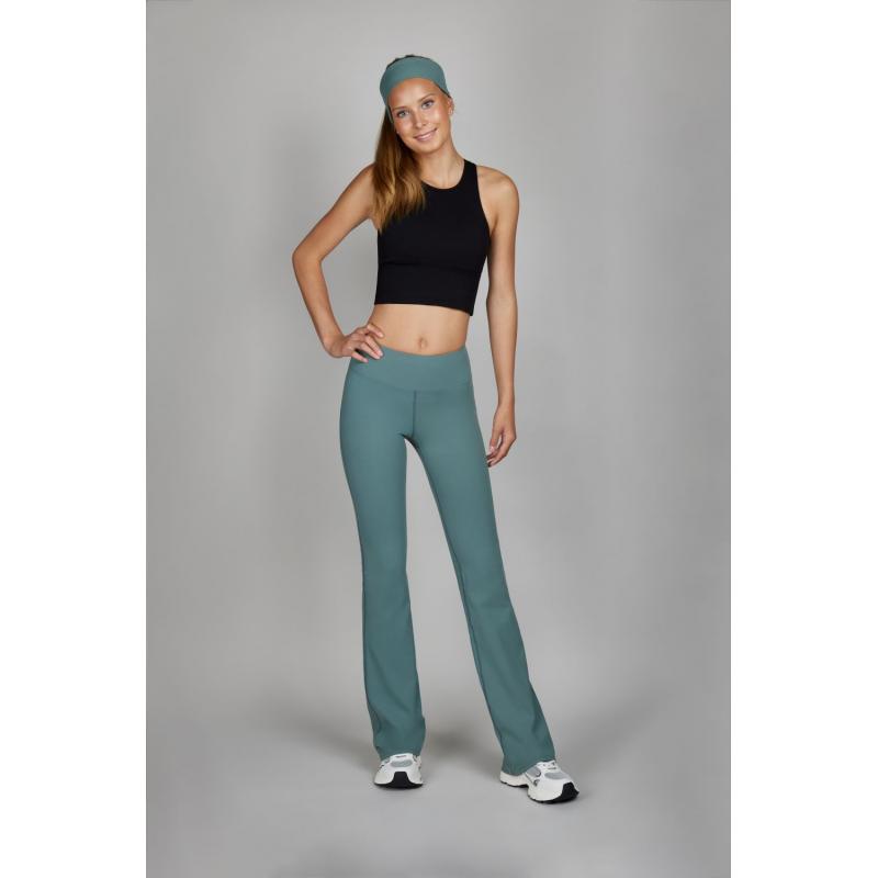 Pantalon Pantalon Flared Tights Woman Sea Green